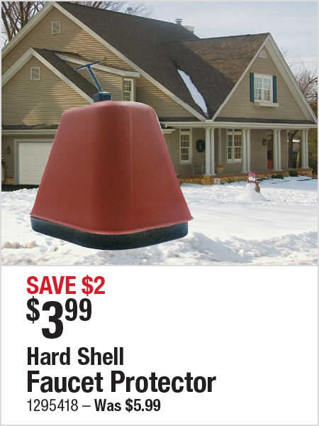 Hard Shell Faucet Protector